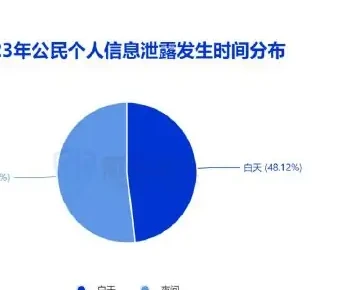 公民个人信息在夜间交易的超过 50%,在非工作日交易的超过 30%图表 3（原报告第 15 页）