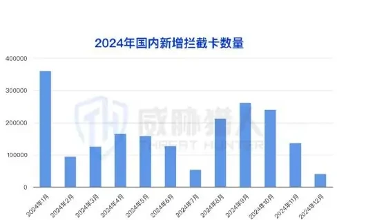 2024 年「拦截卡」资源分析图表（原报告第 12 页）