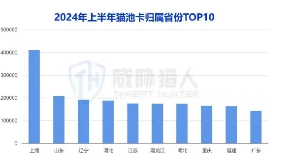 2024 年上半年猫池卡资源变化趋势图表 2（原报告第 12 页）