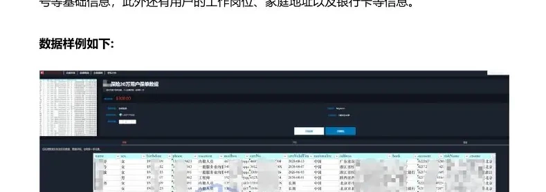 某保险机构 API 机构被黑客攻击,20 万用户保单信息泄露图表（原报告第 28 页）