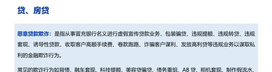 2025 年恶意贷款欺诈业务类型热度 TOP3:企业贷、信用贷、房贷图表 2（原报告第 8 页）