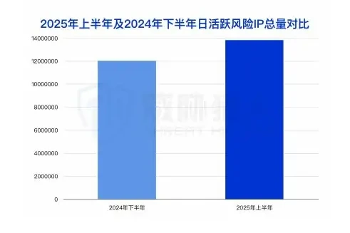 2025 年上半年国内作恶 IP 资源分析图表（原报告第 17 页）