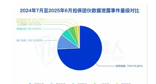 头部担保团伙遭打击,新担保迅速补位图表（原报告第 16 页）