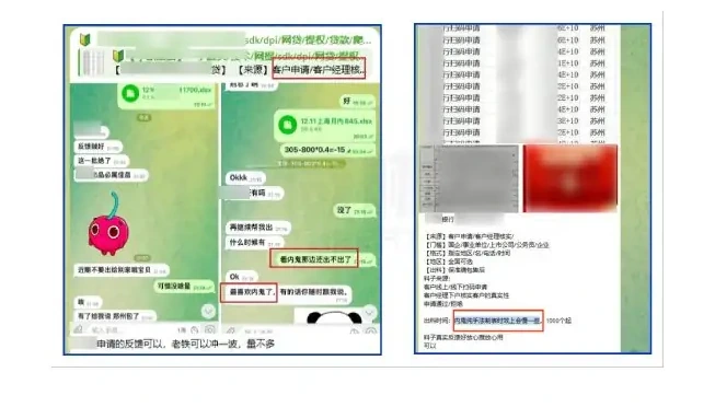 银行“扫码申请”贷款信息泄露:第三方金融科技公司营销工具成图表（原报告第 35 页）
